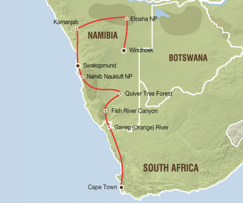 van Tafelberg tot zandwoestijn (16 dagen) - Zuid-Afrika - Zuid-Afrika - Kaapstad