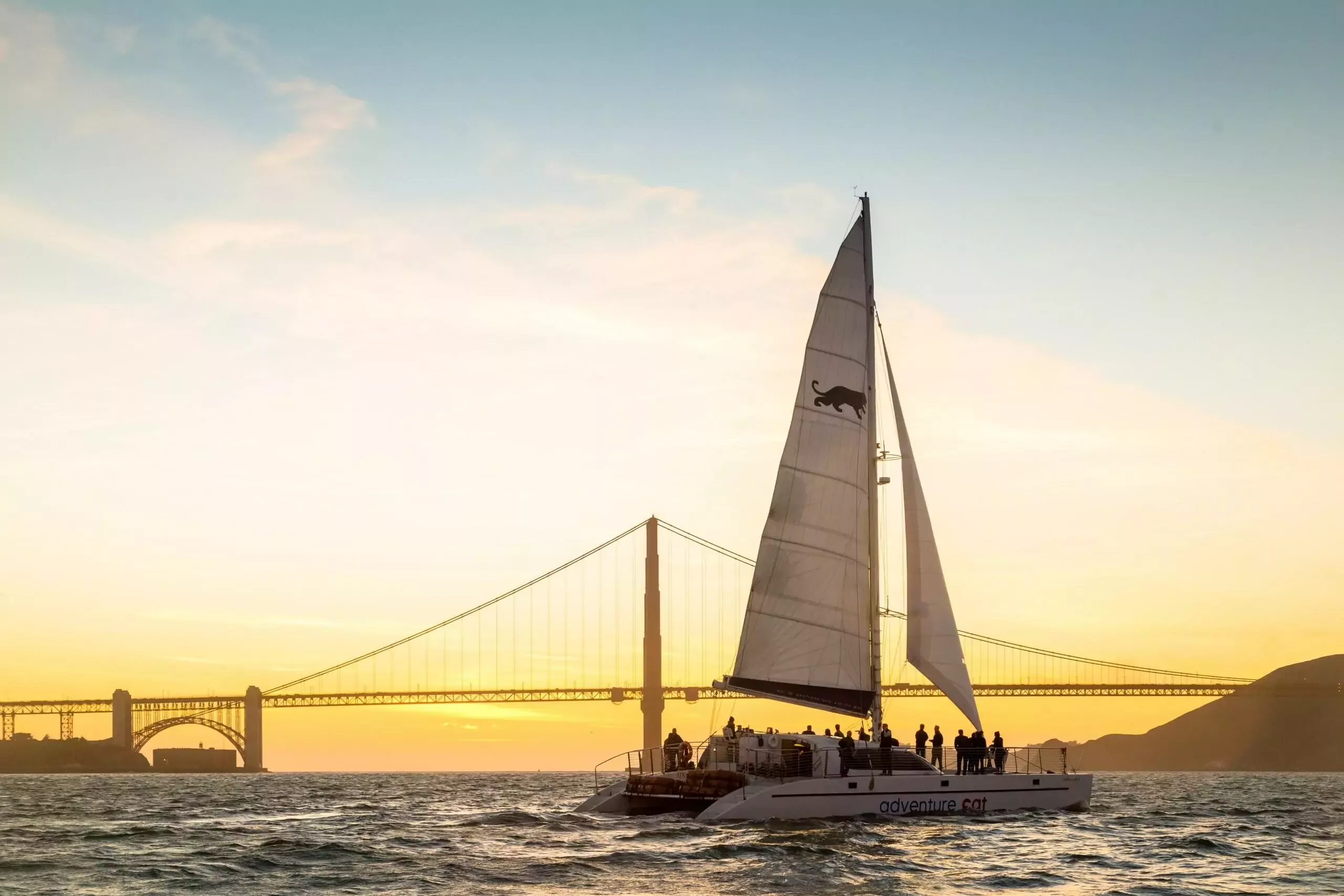 San Francisco sunset Sail © Peter Lyons