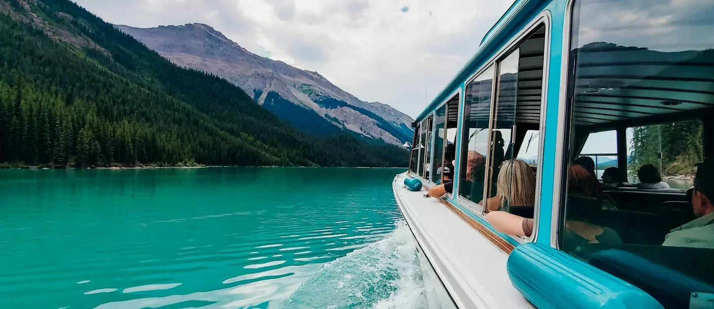 maligne lake canada jasper boot tour.webp