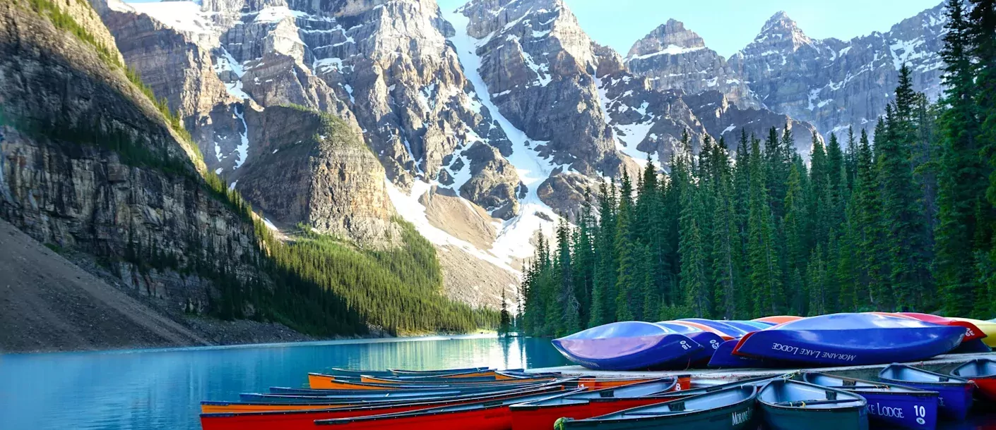 moraine lake banff canada meer bergen.webp