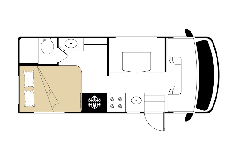 roadbear - class m 23-25 -  day floorplan - aeroglobe - amerikaplus.webp