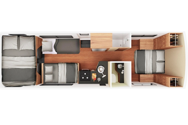 cruise america cruise canada type camper c30 floorplan night.webp